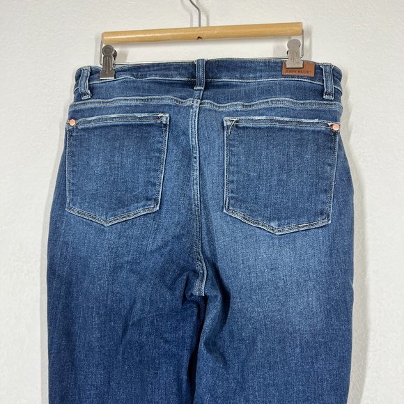 Judy Blue Boot Cut Distressed Jeans 30 - Picture 5 of 11
